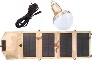 Переносные комплекты солнечных батарей для отдыха и туризма